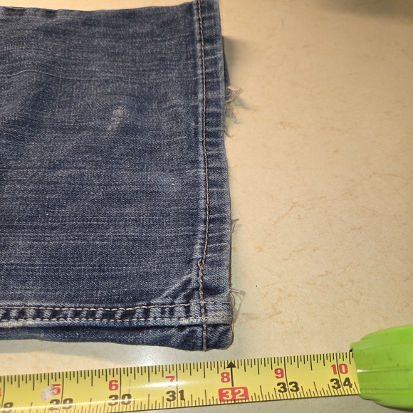 Cinch Men’s Jeans 30x34 Blue Denim Work Western Cowboy Bootcut Style - Picture 8 of 9